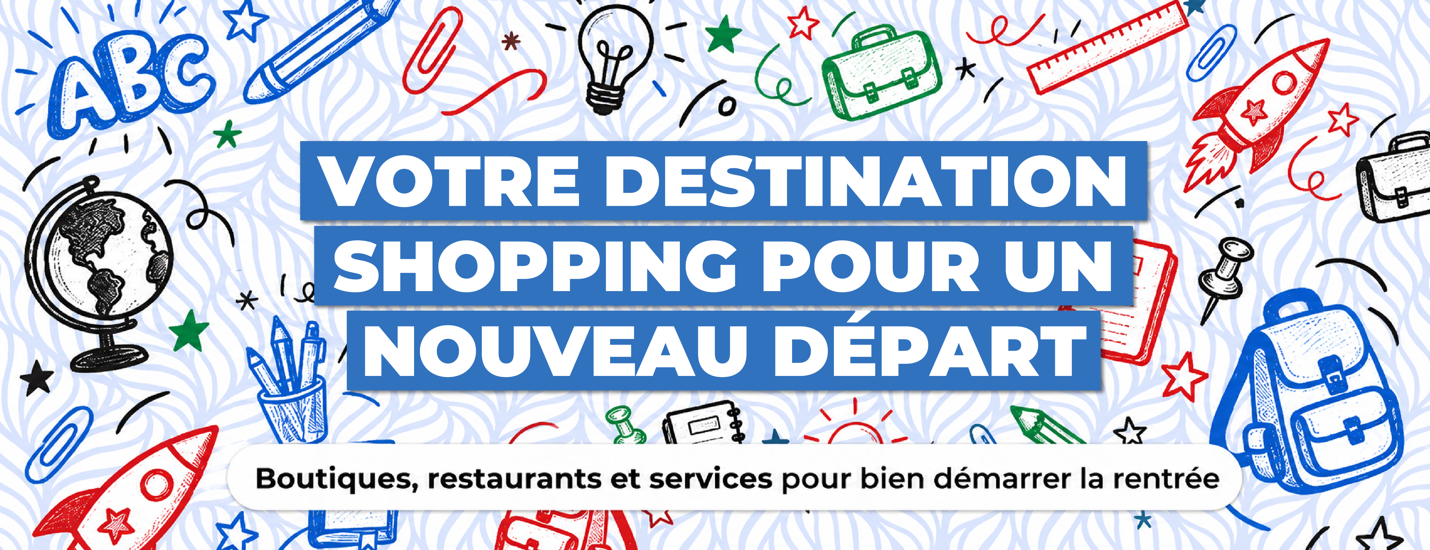 Bannière Rentrée Scolaire 2026