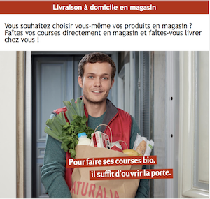 Naturalia - Livraison